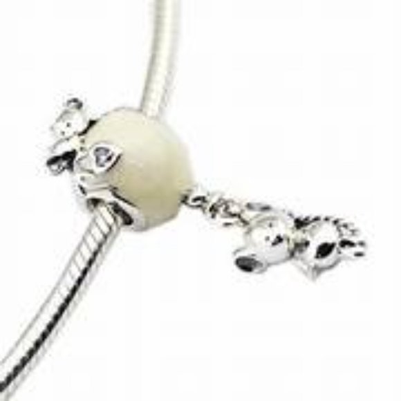 Authentic Pandora Mouse And Balloon Dangle Charm - Picture 2 of 4